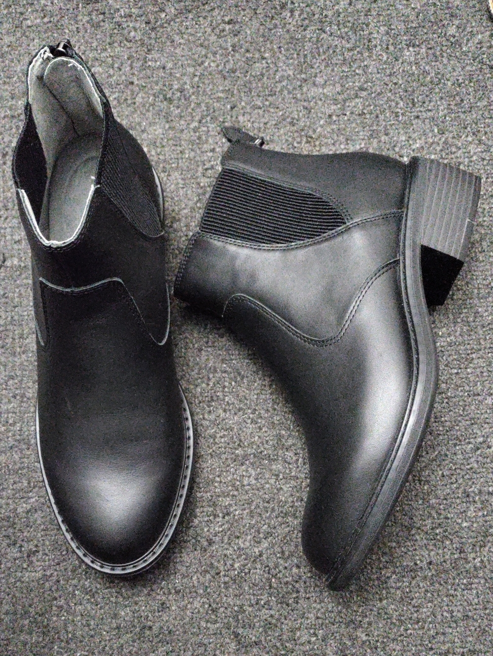 Alegria "Meadow" Black Chelsea Ankle Boots
